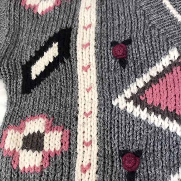 Vintage I.V.Y Granny Cottage Core Cardigan Sweater - Picture 10 of 11
